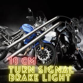 Cl3fattlsbc30rdywcc0007 Mc Motorparts 30cm Led Turn Signal And Brake Light Strips Fits Triumph Bonneville Tiger Speed