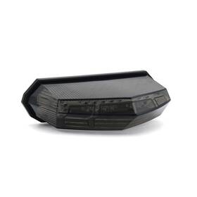 Mfc Pro Dmyrl0006ss Universal Smoke Integrated Motorcycle 25 Led Tail Light With Turn Sig