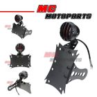 Mlhdl646bklab001 Mc Motoparts Side Mount License Plate Bracket Brake Tail Light