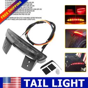 Wwd-xzd-26541 Mm Part For Harley Softail Slim Fls 2012-2018 Led Rear Fender Tail Light Turn Signal New