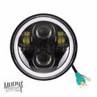 Moonmaker-halo-5.75-blk Moonsmc Halo Moonmaker Led Replacement Headlight Free Ship Usa