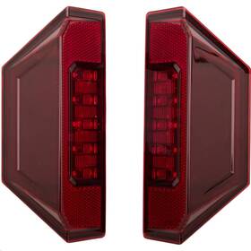 100-2351-pu Moose Utility Led Taillights - Red Atv/utv 2001-2240