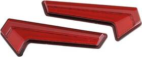100-3370-pu Moose Utility Led Taillights - Red Atv/utv 2001-2234