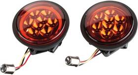 500-1000-pu Moose Utility Led Taillights - Red Atv/utv 2001-2244