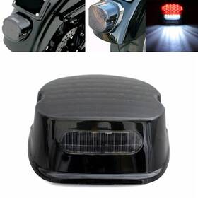 Mosobaba2021 5436/5438 Smoke Led Taillight Brake License Plate Light For Harley Street Glide Road