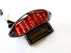 M031 Moto-decal Led Rear Lamp Tail Light Brake Turn Signals For 1999-2007 2002 Hayabusa Gsx1300r