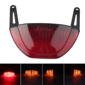 Moto Efg 550731853623 1 Pcs Abs Rear Integrated Indicator Tail Light Fit Honda Cbr600rr 2007-2012 Red