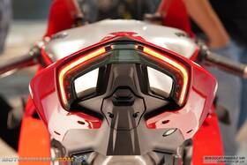D-20sfv4-s Motodynamic Integrated Signal Led Tail Light Smoke Fits 2020-2024 Ducati Streetfighter V4 V2