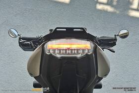 D-21mst-c Motodynamic Sequential Turn Signal Led Tail Light Clear Fits 21-25 Ducati Monster 937