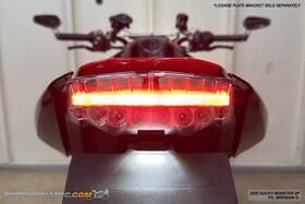 D-21mst-s Motodynamic Led Tail Light Sequential Signals Lightly Smoked Fits 21-25 Ducati Monster 937
