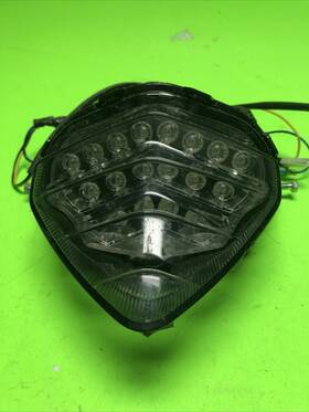 H-16500r-s Motodynamic Sequential Signal Led Tail Light Smoke Fits 2016-18 Honda Cbr500r Cb500x Cb500f
