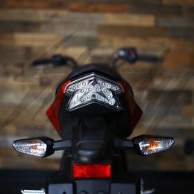 K-17z125-c Motodynamic Kawasaki Z125 Pro Sequential Signal Led Taillight Clear Lens