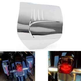 Motohij 536123428006 Motorcycle Tail Light Visor Cover For Harley Dyna Softail Tour Glide Road King