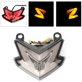 Motohij 536123453053 Led Integrated Tail Turn Signals Light For Kawasaki Zx-6r Z125 Z800 2013-2018