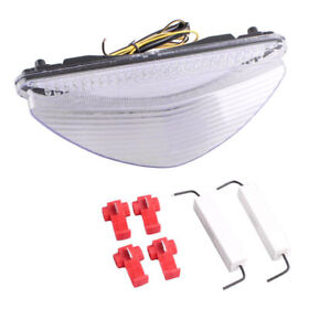 47yftzy236w Motorcycle Led Clear Tail Brake Lights Taillamp For Yamaha Raider 2008-2010 2009