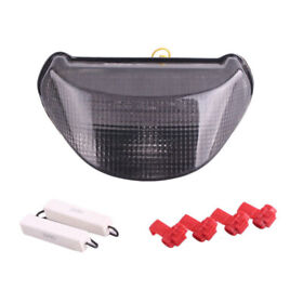 Motorcycle Led Smoke Tail Brake Lights Taillamp For Kawasaki Zx-12r 1999-2004 03