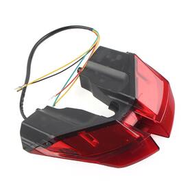 77us Motorshop 550724367410 Fit Ducati Hypermotard 821 939 950 Sp 2012-21 Taillights Turn Signal Blinker Red