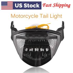 77us Motorshop 550725257338 Integrated Led Tail Light Turn Signals For Suzuki Gsxr1000 2005-06 Smoke Lens Us