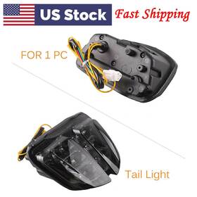77us Motorshop 550725709264 Led Tail Brake Stop Light Turn Signal Lamp For Suzuki Gsxr 600 750 2006-2007 Us