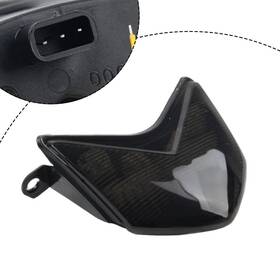 Motorshop168 212500196576 Plastic Led Tail Light For Kawasaki Ninja Zx6r Zx-6r 05-06 Zx10r 06-07 Black