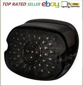 Lwht01s Movotor Led Tail Light Brake Turn Signal Rear Low Profile Smoked Taillights
