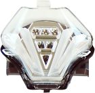 Mph-50101cd Moto Mph Integrated Taillight Clear Chrome