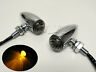 Msl002sc Y Smoke Bullet Motorcycle Led Indicator Turn Signal Tail Light Retro