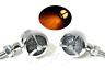 Msl008cc Y Clear Motorcycle Bullet Led Indicators Turn Signal Tail Lights Bobber