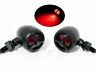Msl008rb R Motorcycle Red Black Bullet Led Turn Signal Brake Stop Running