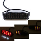 Mt194 Possbay Motorcycle Turn Braking Signal Taillight For Ducati Monster Smoked