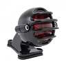 Mtmel015-mel012 Motone Led Lecter Tail Light Base Black Bobber Harley Triumph