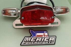 1046es Nbca New Genuine Thruxton/bonneville Bolt On Tail Lighting Kit Euro Style