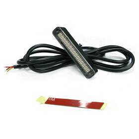 Nbwdy 737494643405 1pcs 15 Red Leds Waterproof Motorcycle Led License Plate Lightbrake Stop Lightta