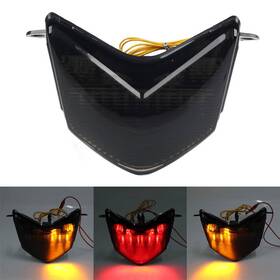 1xplastic Never0say 550756988522 Led Tail Light For Kawasaki Ninja Zx6r Zx-6r 2005-2006 Zx10r 2006-2007