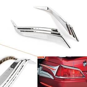 Newyoutube 286452463406 Rear Lamp Taillight Trim Cover For Honda Goldwing 1800 2012-2017 2016 Chrome New