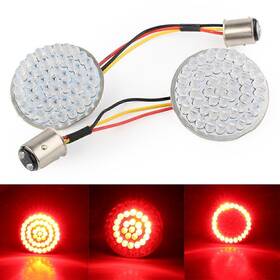 Nomura 550719666818 2 Inch 1157 Rear Led Turn Signal Light Inserts For Harley Touring