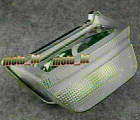Oginodaisukeusa 211300388877 For Kawasaki Zrx1100 / Zrx1200 99-04 Led Tail Light Brake Turn Signal Lamp Clear