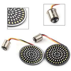 Oginodaisukeusa 211300605714 For Harley Touring Road King Led 1157 Rear Turn Signal Lamp Amber White Blinker
