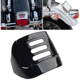 Oneclubaa 550755935138 Glossy Black Tail Light Cover For Harley Tri Glide Flhtcutg 09-22 Flhxxx 10-11