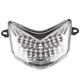 Onegogogo 550730392604 Clear Moto Led Brake Taillight For Kawasaki Ninja Zx10r 2006 2007 With Turn Signal