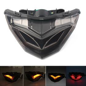 Onegogogo 550741551182 Led Taillight Integrated Turn Signal Lamp For Kawasaki Ninja 250r 300 2013-2017