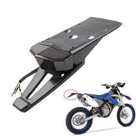 Onestart 469531103237 Motorcycle Rear Mudguard Brake Tail Light License Plate Lamp For Dirt Bike Smoke