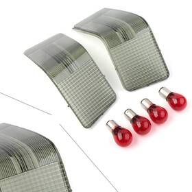 Onestart 845623396686 2pcs Smoke Motorbike Taillight Lens For Harley Ultra Classic Flhtcu 1989-2013 Onestart 845623396686 2pcs Smoke Motorbike Taillight Lens For Harley Ultra Classic Flhtcu 1989-2013