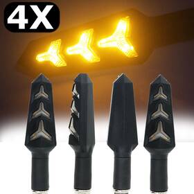 Un007031-a Oumurs Led Turn Signals Blinker Lights For Kawasaki Ninja 650 650r 300 250r Zx6 Zx-6