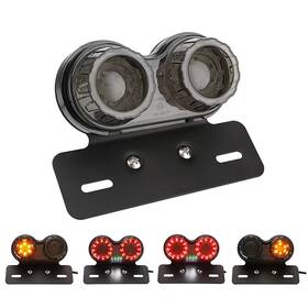 Ccmtl001pn Perfectech 40w 40-led Motorcycle Tail Light Integrated Driving&brake Black