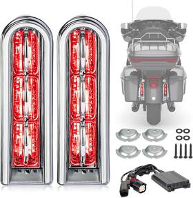 Ne44 Psler Motorcycle Rear Saddlebag Accent Led Light Touring Electra/road Glide 2014-2022