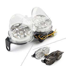 Purple 550751889060 Integrated Led Brake Tail Light Turn Signals For Yamaha Yzf R6 Yzf-r6 1998-2002