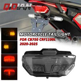 039-cb750-wd-bk Qidian For 2020-2025 Cb750 Cbf1100l Motorcycle Led Tail Light Brake Turn Signal Lamp