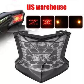 Ef-039-z900-wd-wh-us Qidian Led Tail Light Integrated Turn Signal For Kawasaki Ninja 650 Z650 Z900 2017-2024