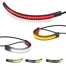 Fbaqamp00081 Quasco Front Rear Motorcycle Led Turn Signals Universal White Amber Fork Lig